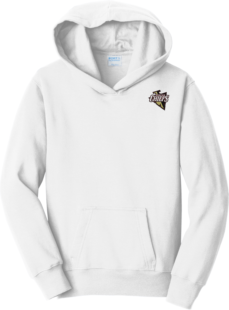 Mercer Chiefs Youth Fan Favorite Fleece Pullover Hooded Sweatshirt