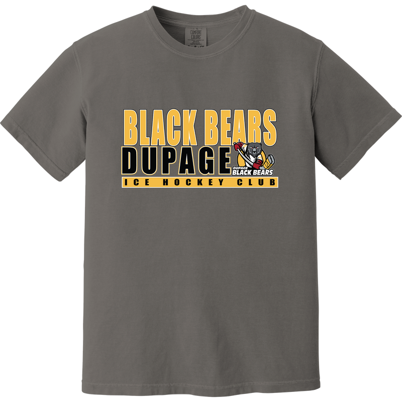 Dupage Black Bears Heavyweight Ring Spun Tee