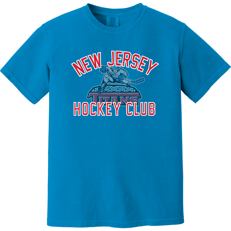 NJ Titans Heavyweight Ring Spun Tee