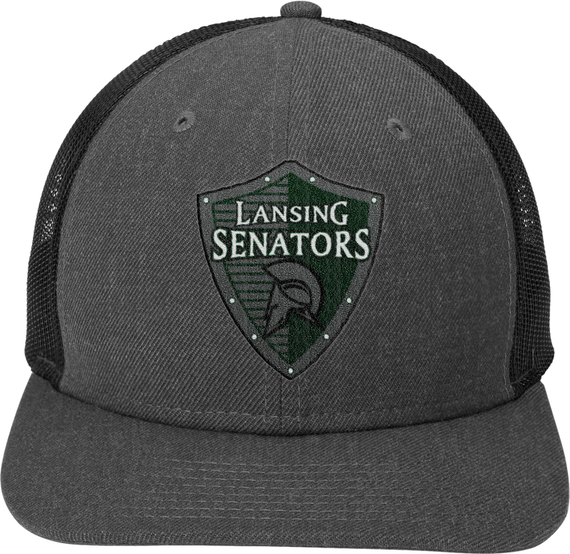 Lansing Senators New Era Snapback Low Profile Trucker Cap