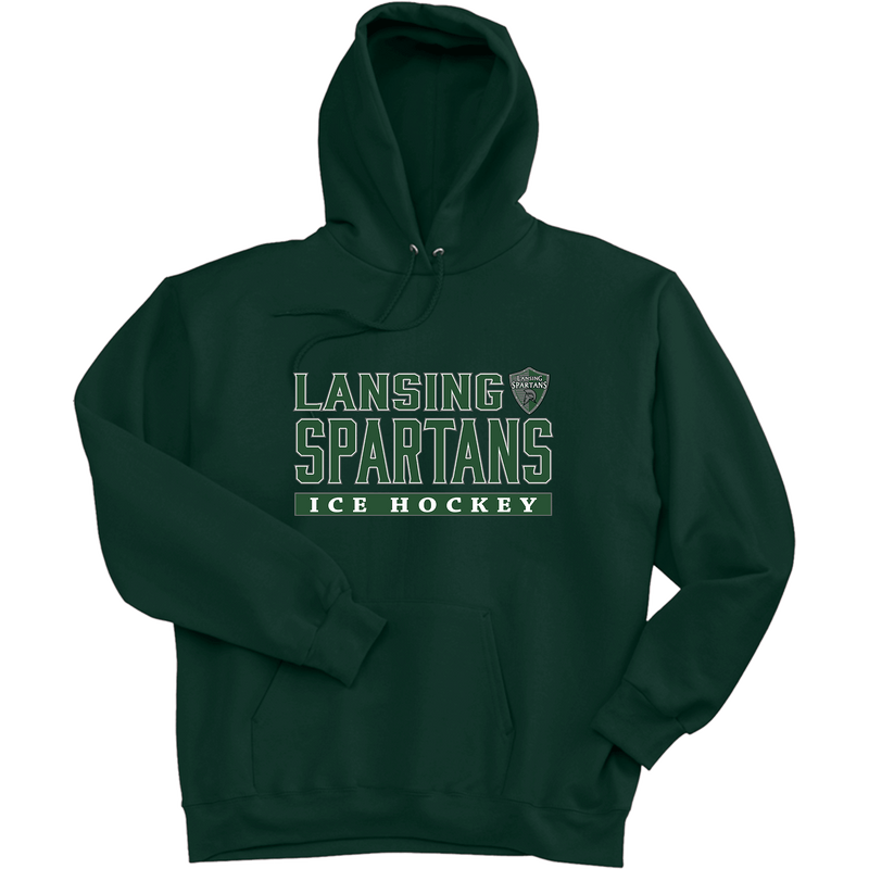 Lansing Spartans Ultimate Cotton - Pullover Hooded Sweatshirt