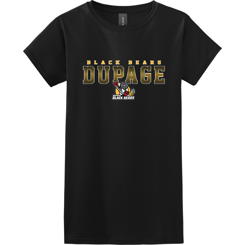 Dupage Black Bears Softstyle Ladies' T-Shirt