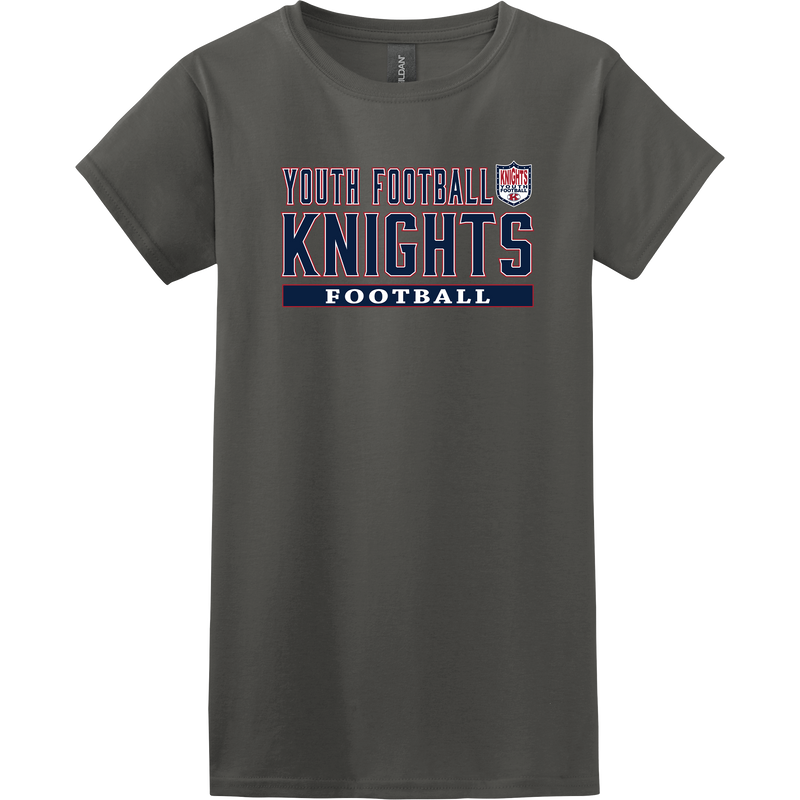 Knights Youth Football Softstyle Ladies T-Shirt