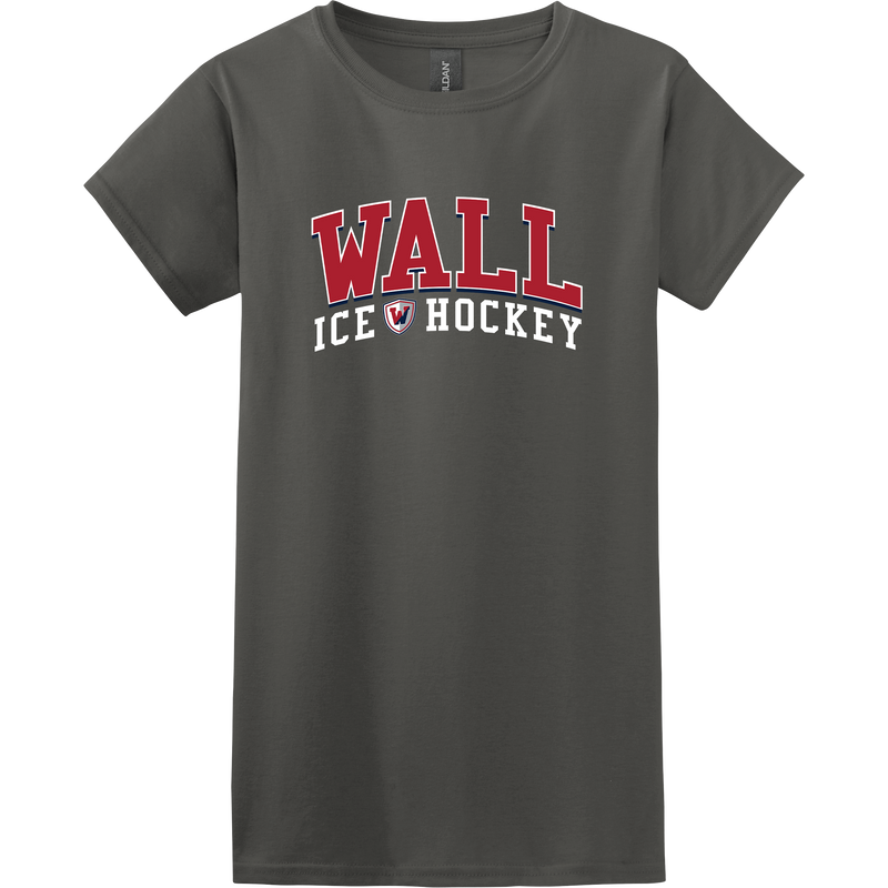 Wall Hockey Softstyle Ladies T-Shirt