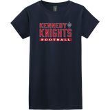 JFK Knights Football Softstyle Ladies' T-Shirt