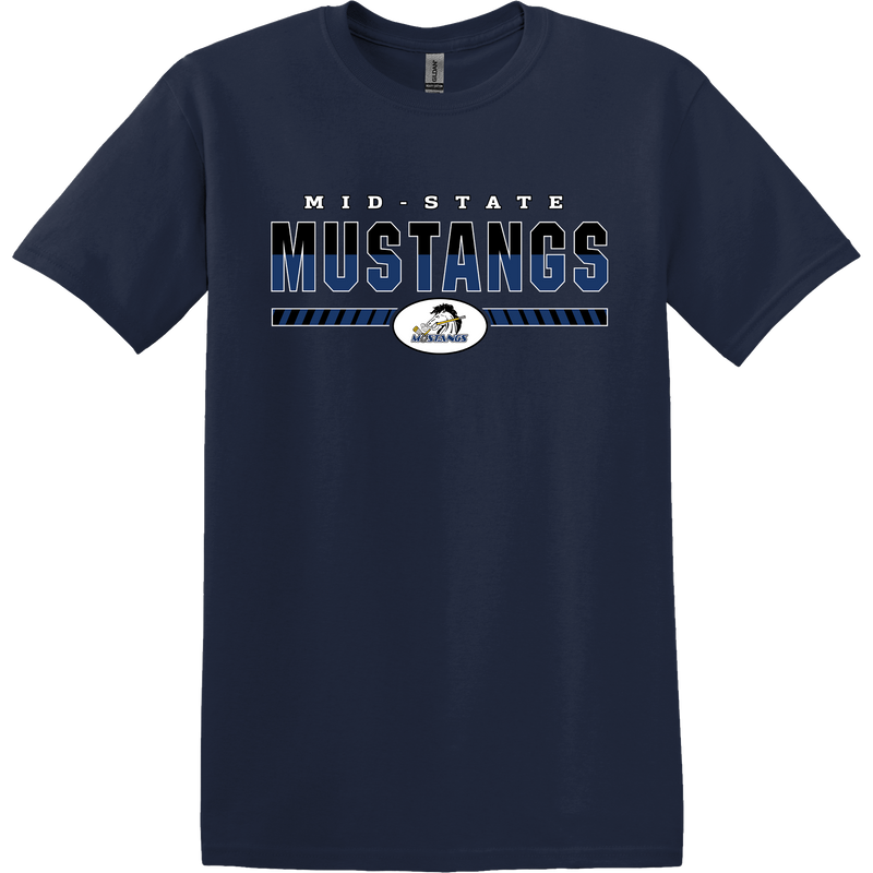 Mid-State Mustangs Softstyle T-Shirt