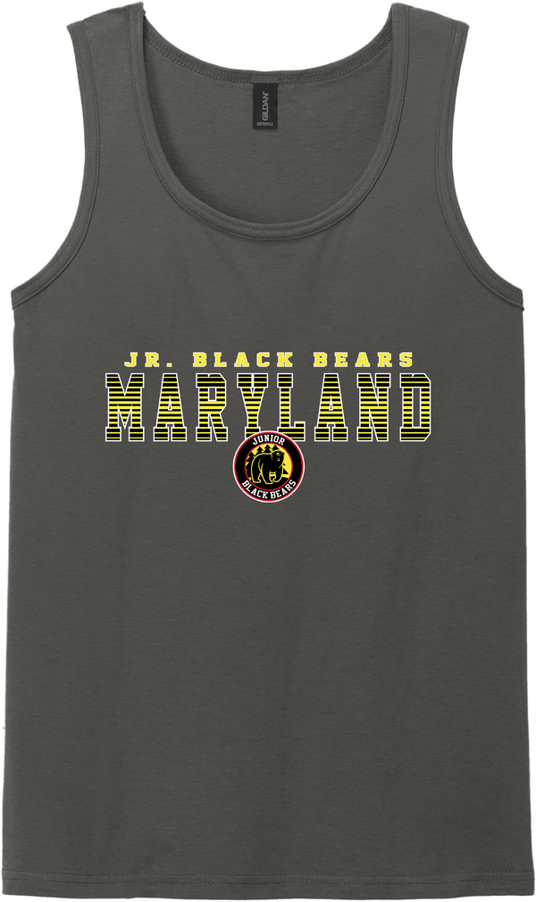 MD Jr. Black Bears Softstyle Tank Top