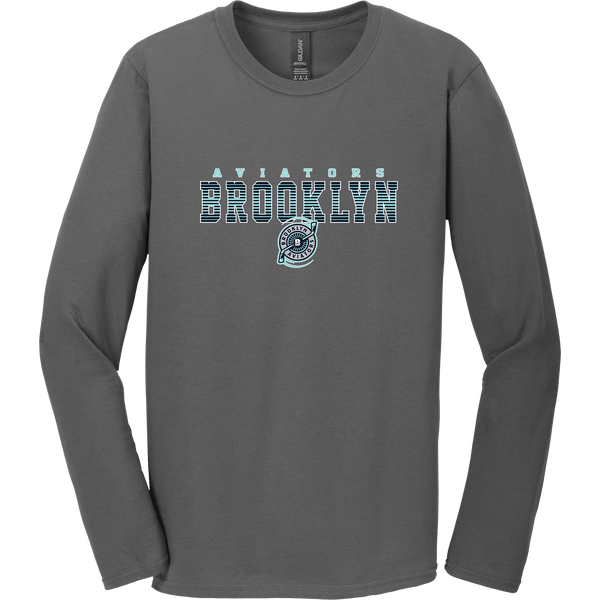 Brooklyn Aviators Softstyle Long Sleeve T-Shirt