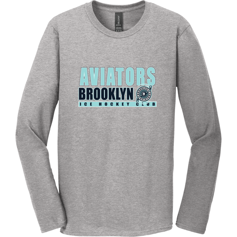 Brooklyn Aviators Softstyle Long Sleeve T-Shirt