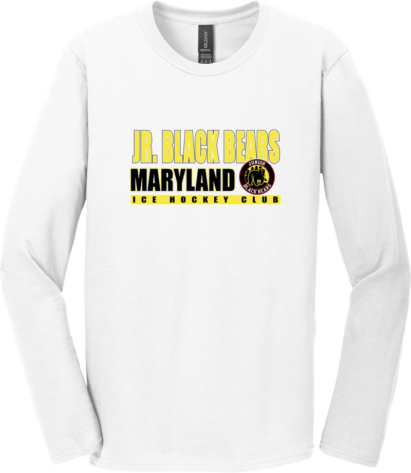 MD Jr. Black Bears Softstyle Long Sleeve T-Shirt