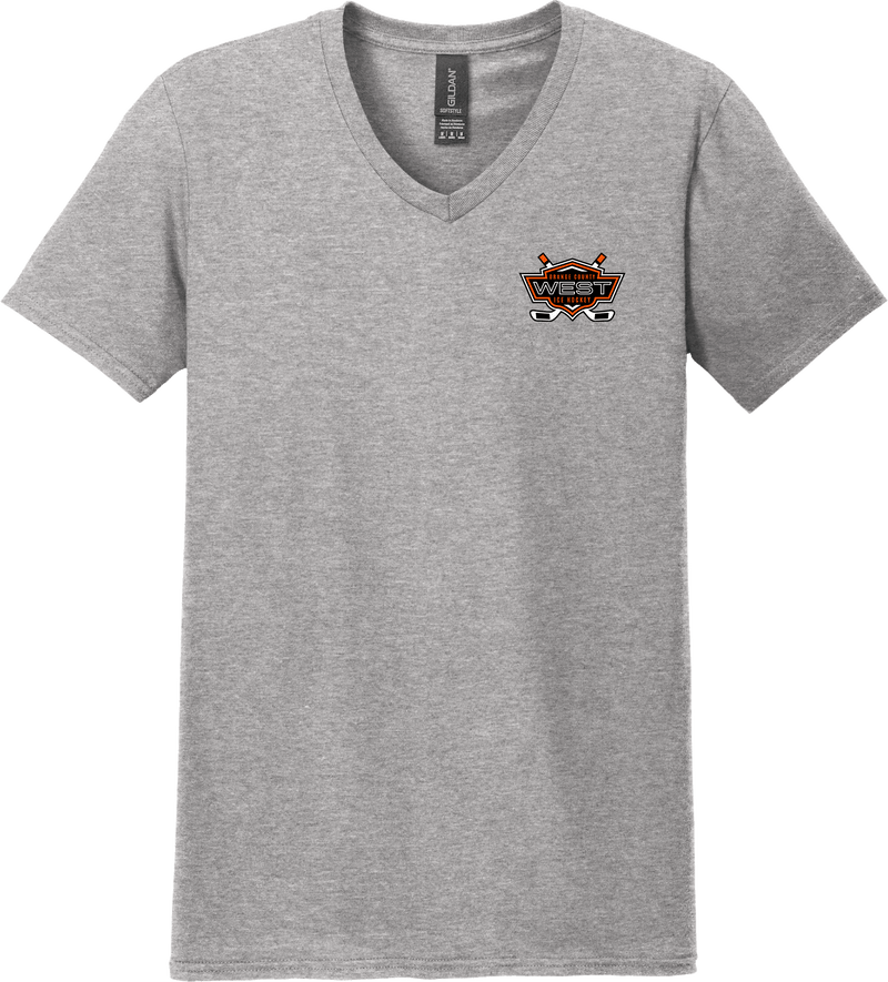 Orange County West Softstyle V-Neck T-Shirt