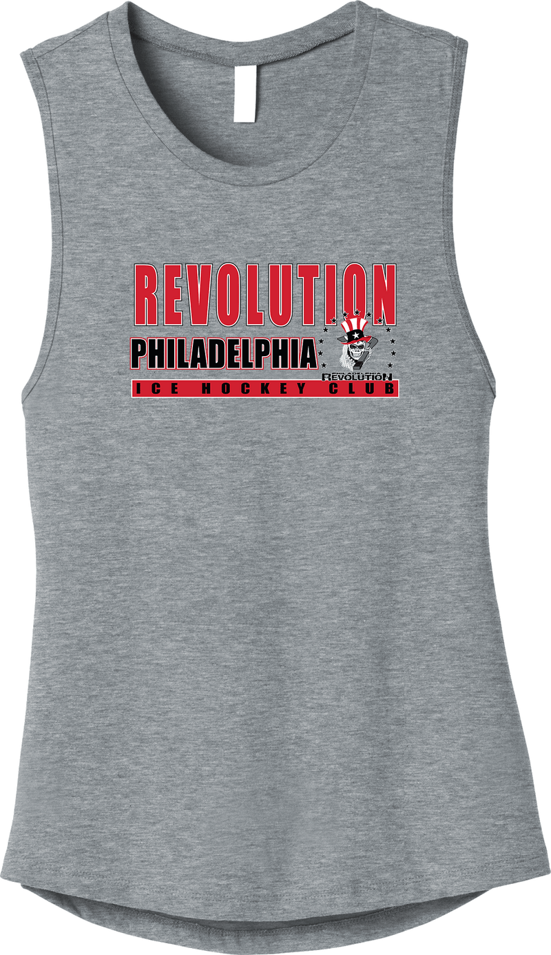 Phila Revolution Womens Jersey Muscle Tank