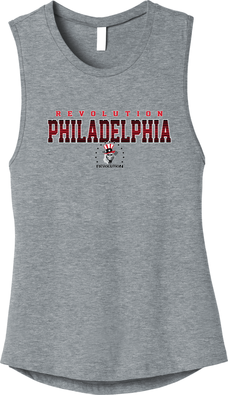 Phila Revolution Womens Jersey Muscle Tank