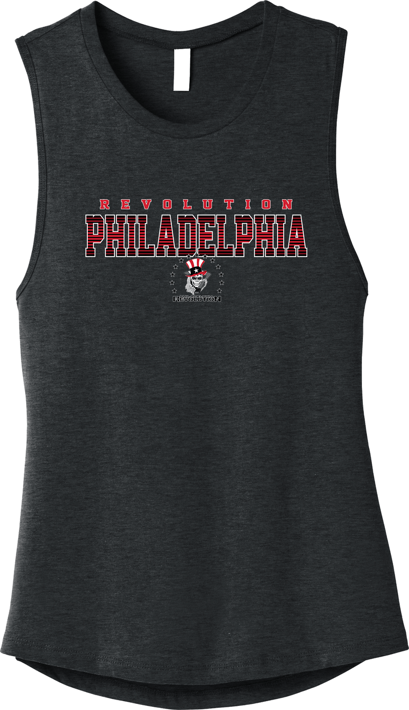 Phila Revolution Womens Jersey Muscle Tank