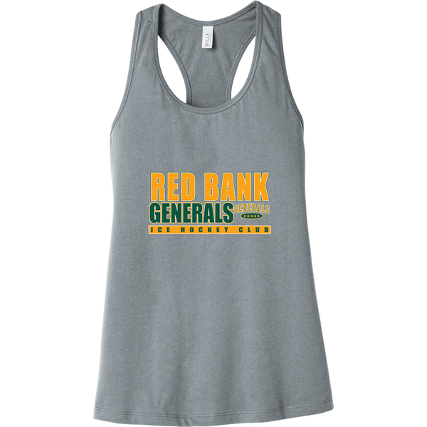 Red Bank Generals Womens Jersey Racerback Tank