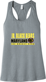 MD Jr. Black Bears Womens Jersey Racerback Tank