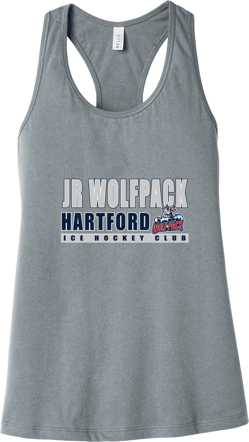 Hartford Jr. Wolfpack Womens Jersey Racerback Tank