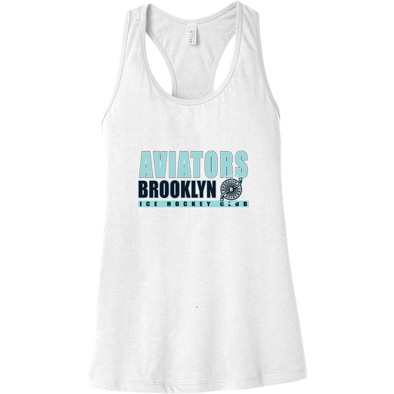 Brooklyn Aviators Womens Jersey Racerback Tank