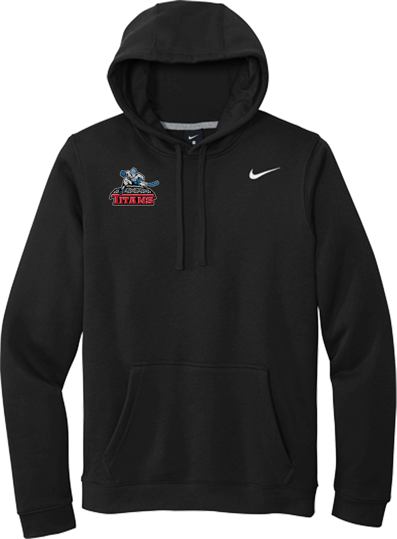 NJ Titans Nike Club Fleece Pullover Hoodie