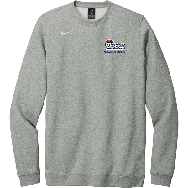 Secaucus Patriots Nike Club Fleece Crew