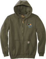 Woodridge Wild Carhartt Midweight Hooded Zip-Front Sweatshirt