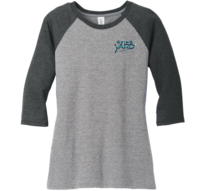 Going Yard Women’s Perfect Tri 3/4-Sleeve Raglan