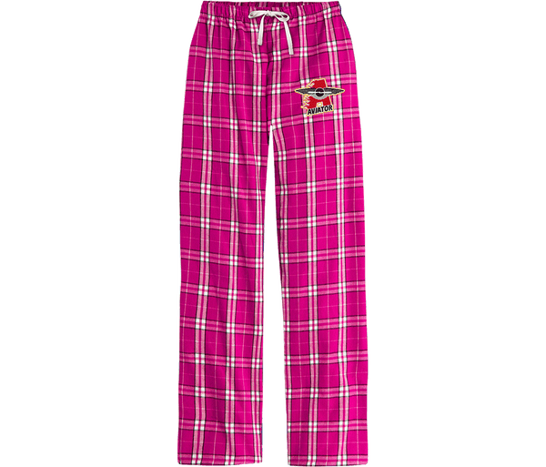 NY Aviators Women's Flannel Plaid Pant