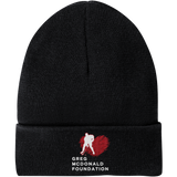 Greg McDonald Foundation Re-Beanie (Front & Back)