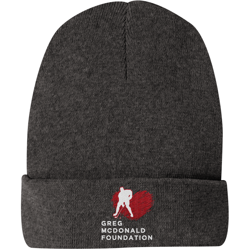 Greg McDonald Foundation Re-Beanie (Front & Back)