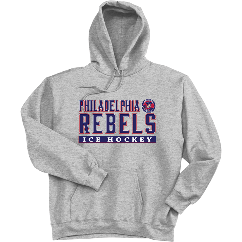 Philadelphia Rebels Ultimate Cotton - Pullover Hooded Sweatshirt