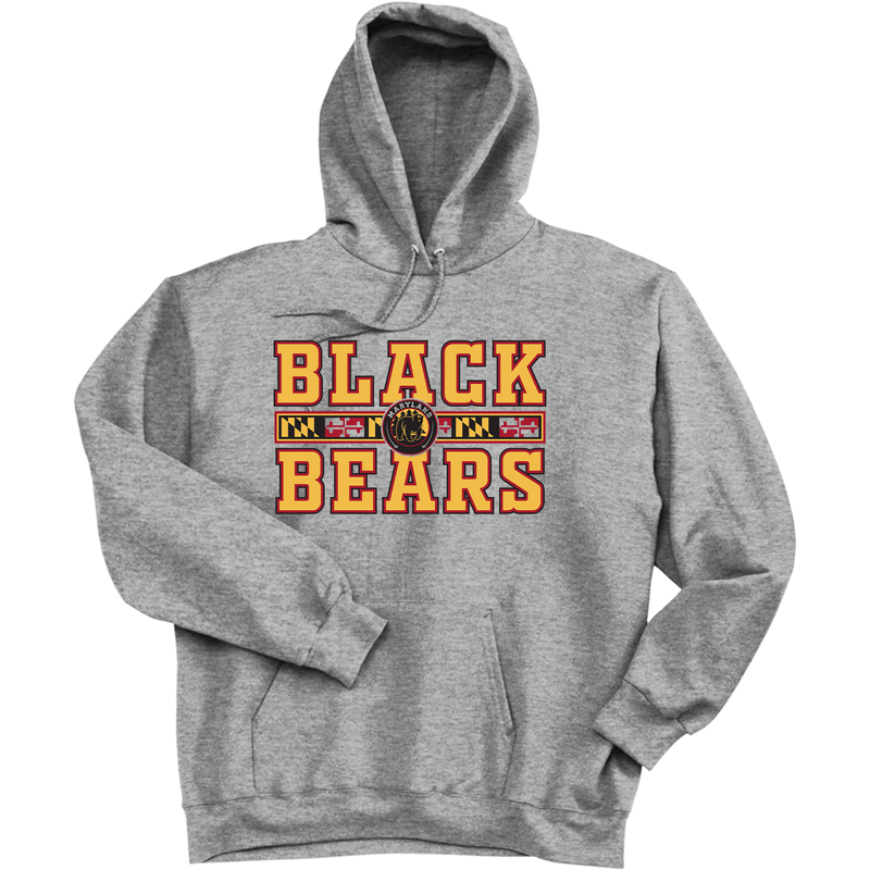 MD Jr. Black Bears Ultimate Cotton - Pullover Hooded Sweatshirt