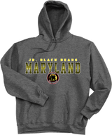 MD Jr. Black Bears Ultimate Cotton - Pullover Hooded Sweatshirt