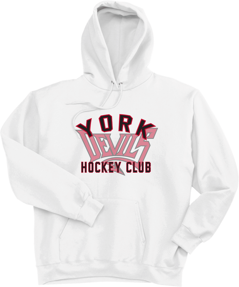 York Devils Ultimate Cotton - Pullover Hooded Sweatshirt