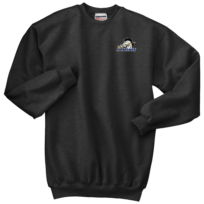 Mid-State Mustangs Ultimate Cotton - Crewneck Sweatshirt