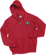 Scary Badgers Ultimate Cotton - Full-Zip Hooded Sweatshirt