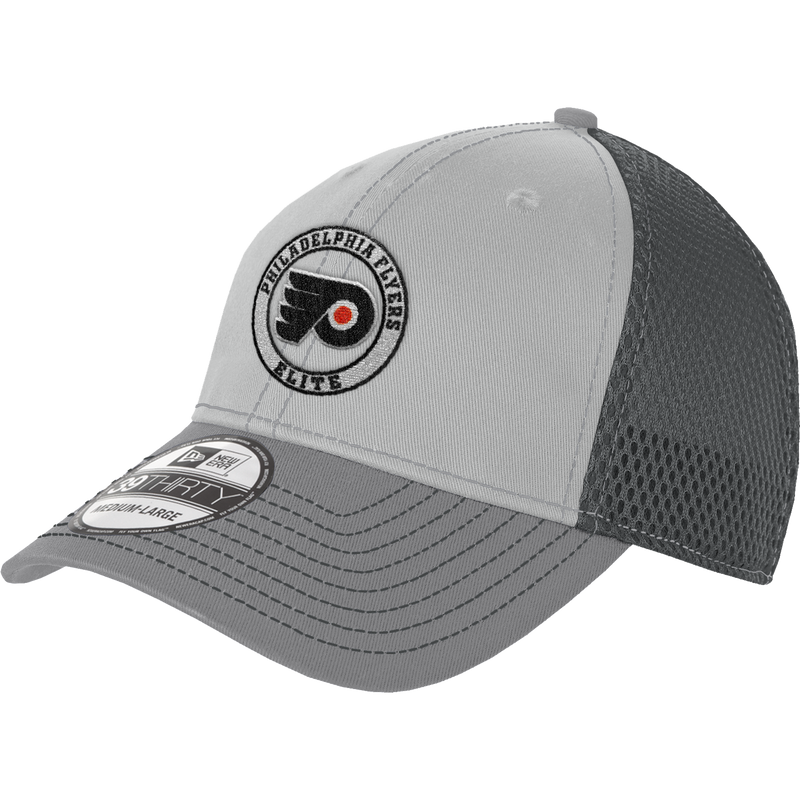 Philadelphia Flyers Elite New Era Stretch Mesh Contrast Stitch Cap