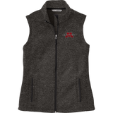 Mercer Arrows Ladies Sweater Fleece Vest