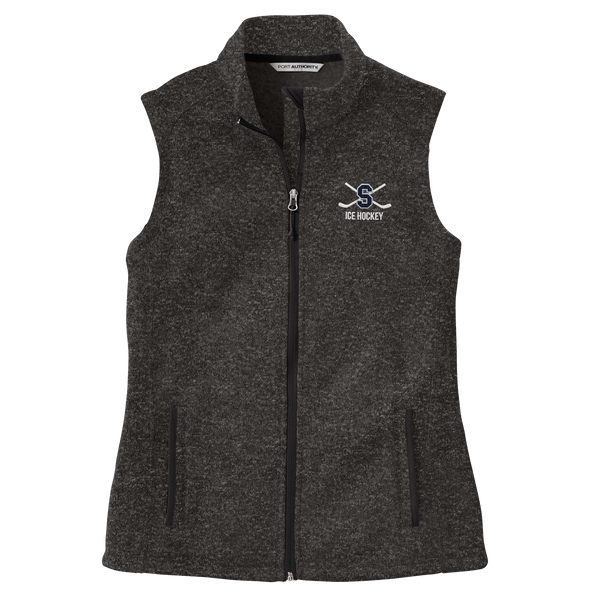 Midd South Hockey Ladies Sweater Fleece Vest