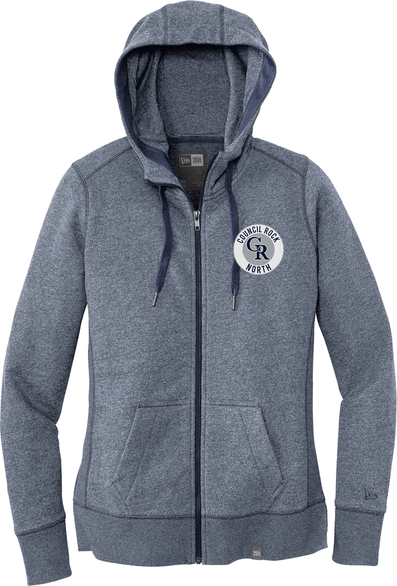 Council Rock North New Era Ladies French Terry Full-Zip Hoodie