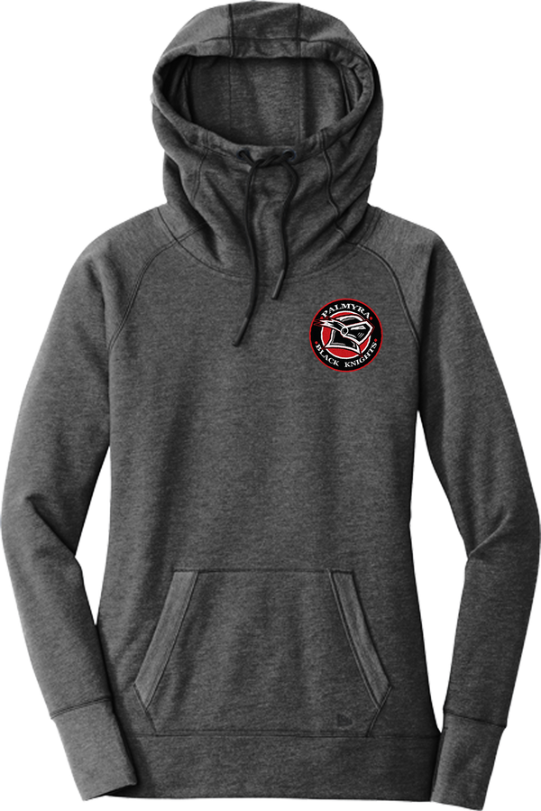 Palmyra Black Knights New Era Ladies Tri-Blend Fleece Pullover Hoodie