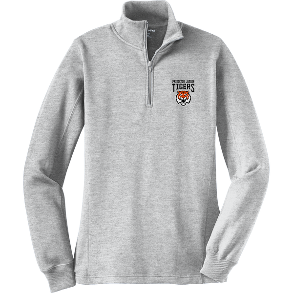 Princeton Jr. Tigers Ladies 1/4-Zip Sweatshirt