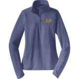 CT Clippers Ladies Sport-Wick Stretch 1/4-Zip Pullover