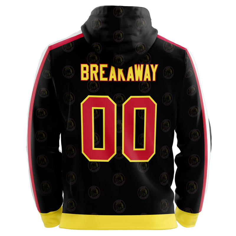 MD Jr Black Bears Youth Sublimated Hoodie