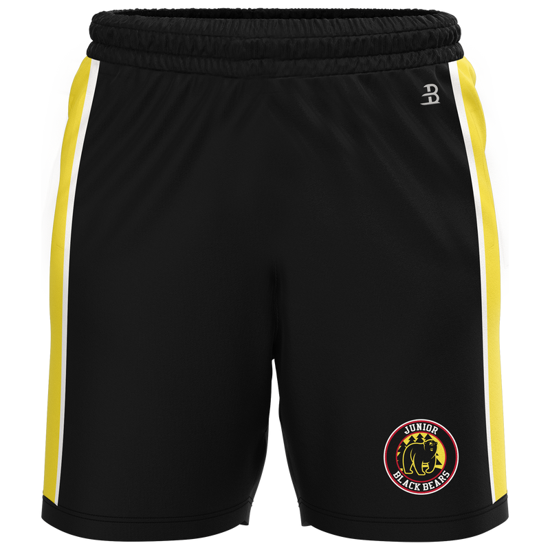 MD Jr Black Bears Adult Sublimated Shorts