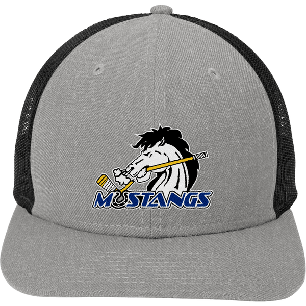 Mid-State Mustangs New Era Snapback Low Profile Trucker Cap