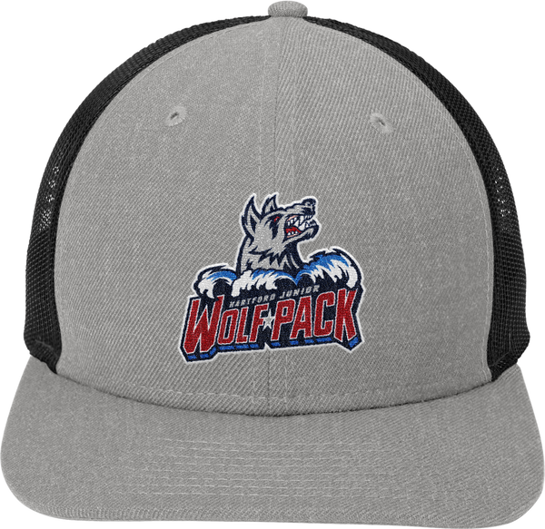 Hartford Jr. Wolfpack New Era Snapback Low Profile Trucker Cap