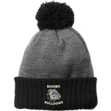 Biggby Bulldogs Tier 3 New Era Colorblock Cuffed Beanie