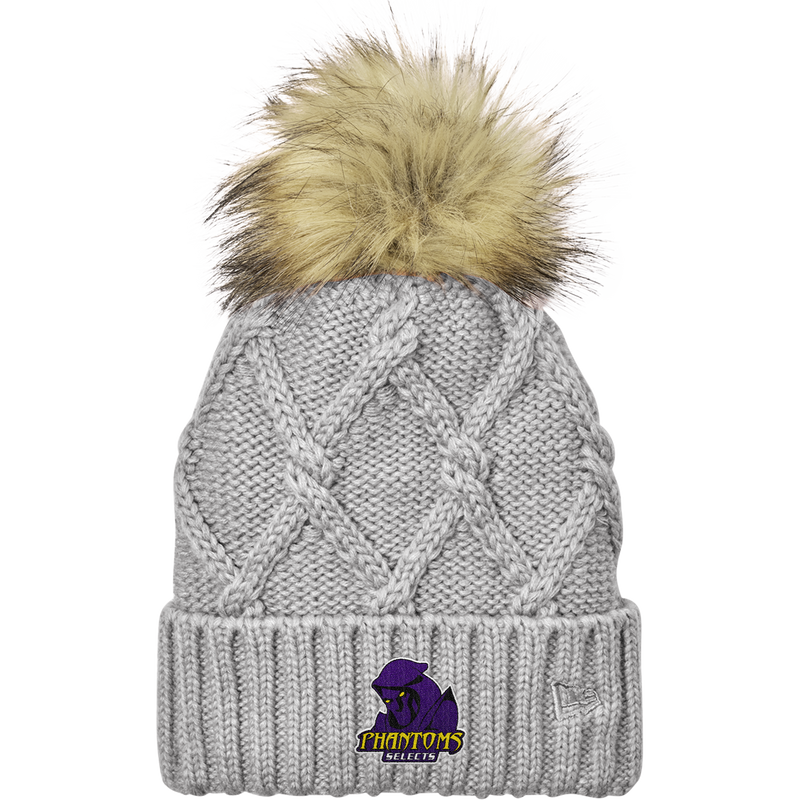 Phantoms Selects New Era Faux Fur Pom Beanie