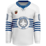 AGHF NJ Jets Adult Player Hybrid Jersey