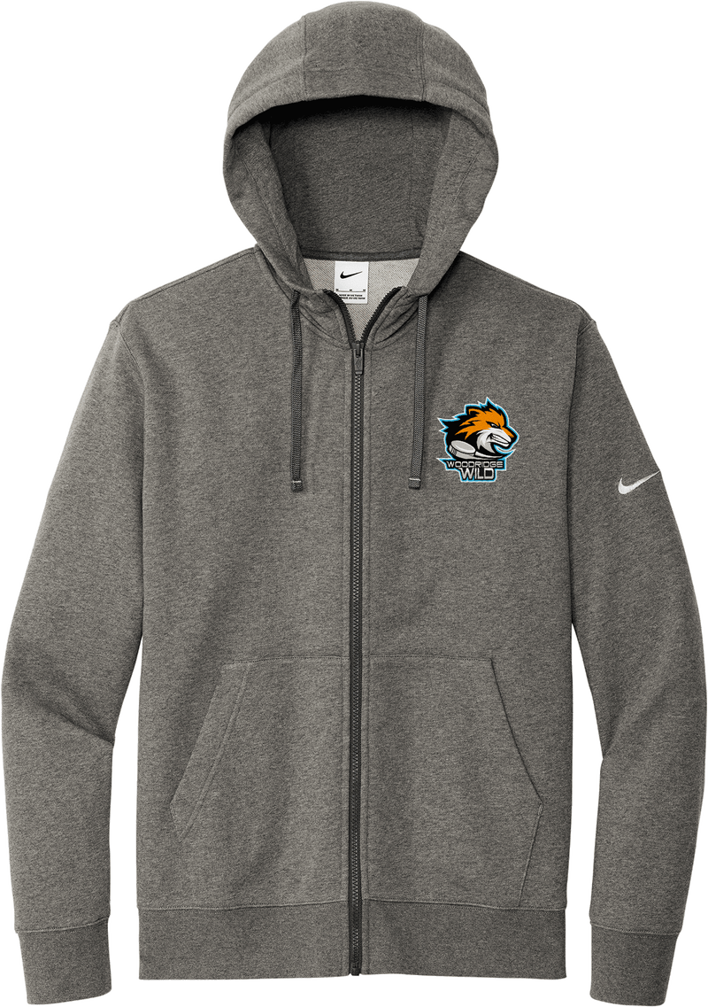 Woodridge Wild Nike Club Fleece Sleeve Swoosh Full-Zip Hoodie